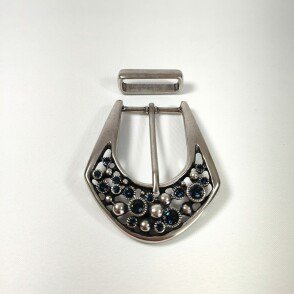 Boucle Chenonceau argenté / Marine